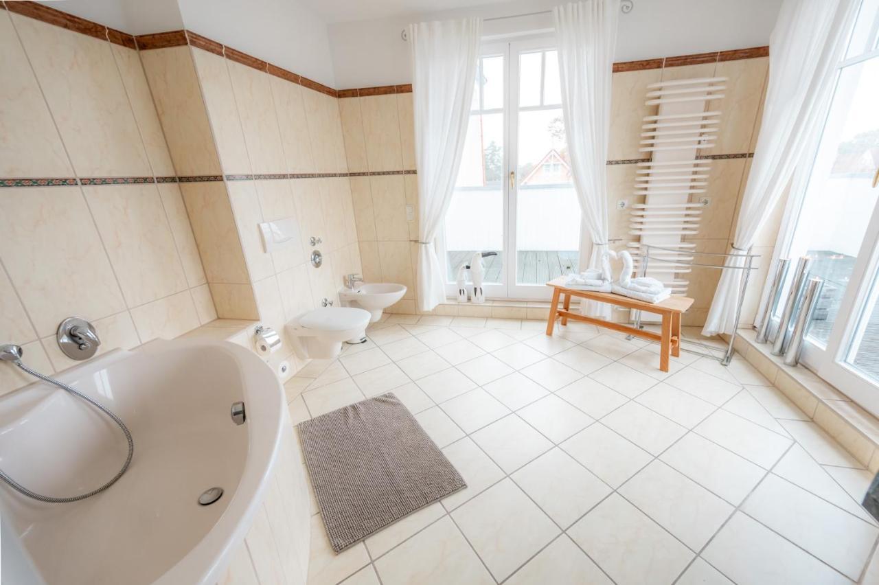 Villa Duene Mit Grosser Sonnenterrasse, Kamin, Wlan Und Tiefgarage Fuer 2-4 Personen Ostseebad Kühlungsborn Eksteriør billede